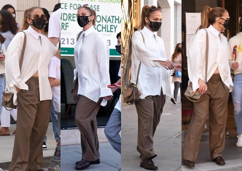 Jennifer Lopez kakvu još nismo vidjeli: Zakopčana do grla i u odjeći inspiriranoj muškim ormarom