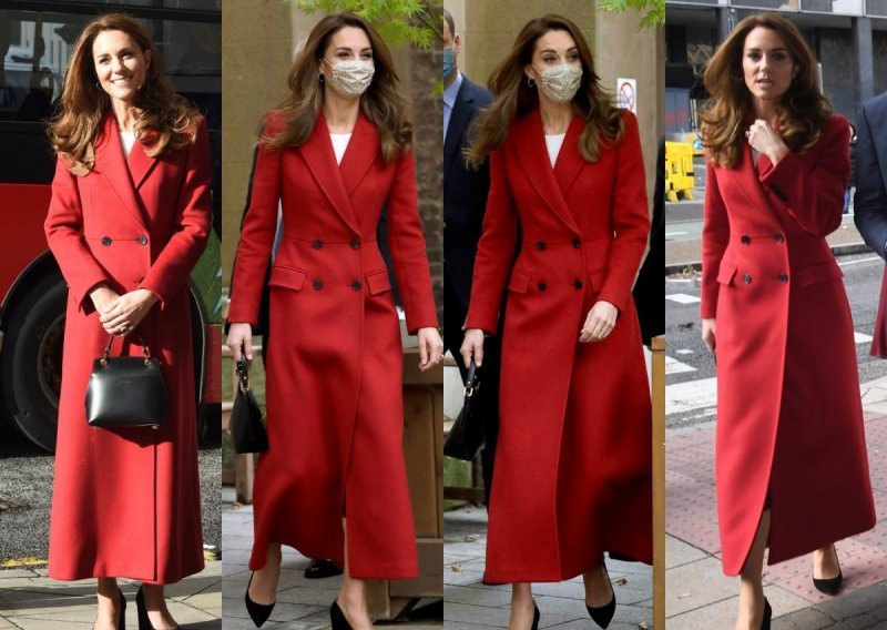 Uvijek elegantna Kate Middleton plijenila je poglede u omiljenom kaputu, a stajling je upotpunila torbicom koja ima paprenu cijenu
