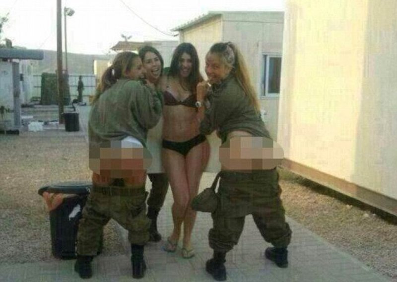 Izraelske vojnikinje skinule se u donje rublje