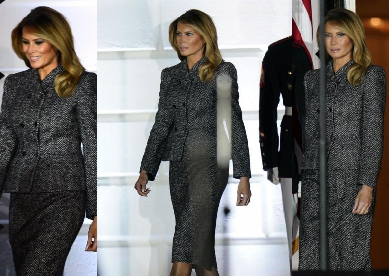 Melania Trump plijenila elegancijom u kompletu koji slavi žensku figuru