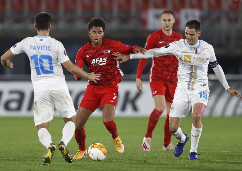 [VIDEO/FOTO] Potpuna katastrofa u Nizozemskoj; AZ je doslovno razbio nemoćnu Rijeku; Kulenović je zabio 'počasni' gol za konačnih 4:1