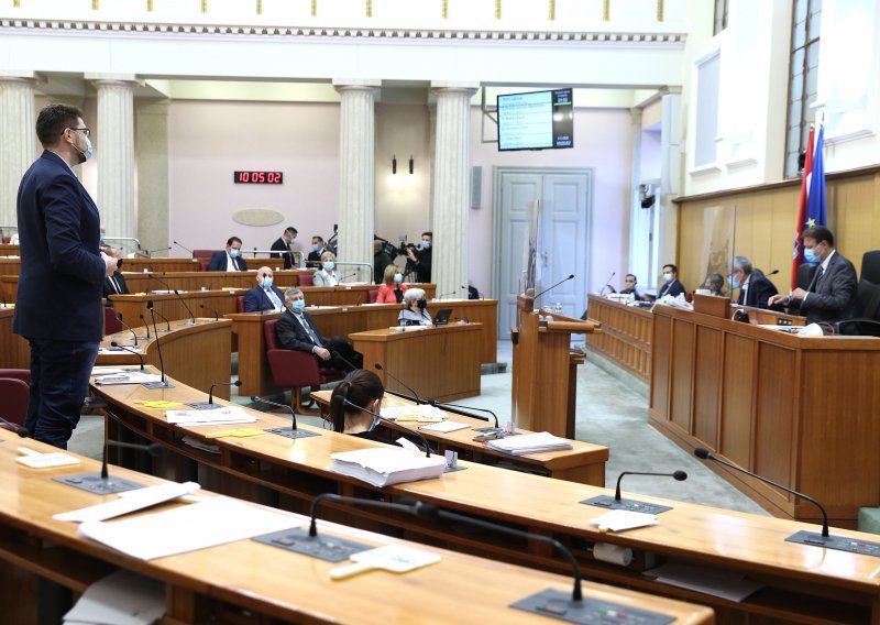 Sabor u srijedu glasuje o rebalansu Državnog proračuna