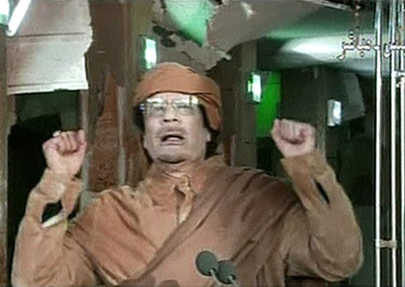 Izraelski spot s Gadafijevim govorom hit na YouTubeu