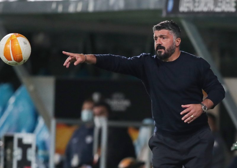 [VIDEO, FOTO] Evo kako je trener Napolija Gennaro Gattuso vidio igru Rijeke, a nije ni tajio što sve zamjera svojim zvijezdama