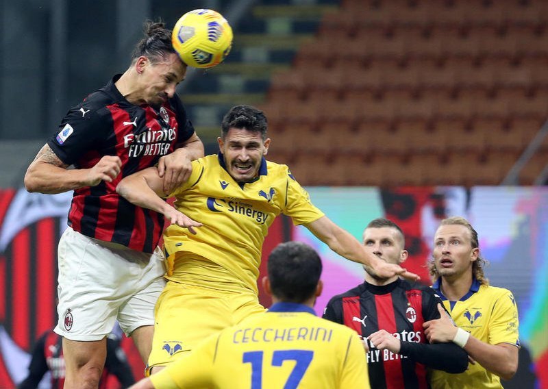 [FOTO] Zlatan Ibrahimović spasio Milan u sudačkoj nadoknadi; Ivan Jurić s Veronom je na San Siru osvojio veliki bod