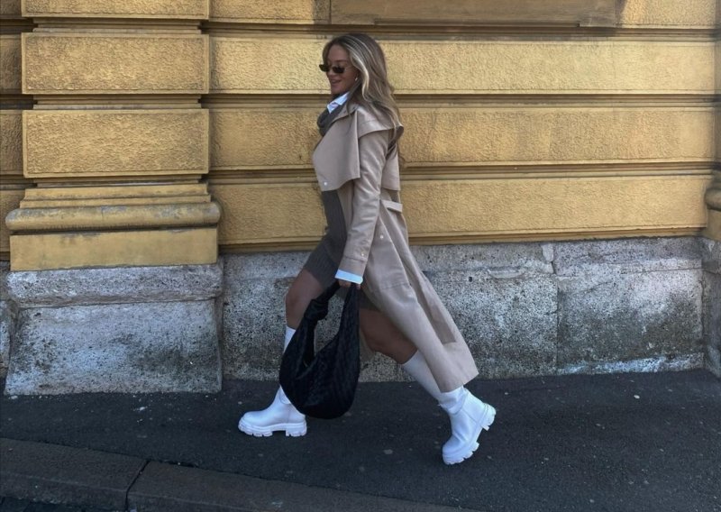 Mjesec dana nakon poroda: Izabel Kovačić prošetala Zagrebom i svu pažnju ukrala svojim modnim izdanjem