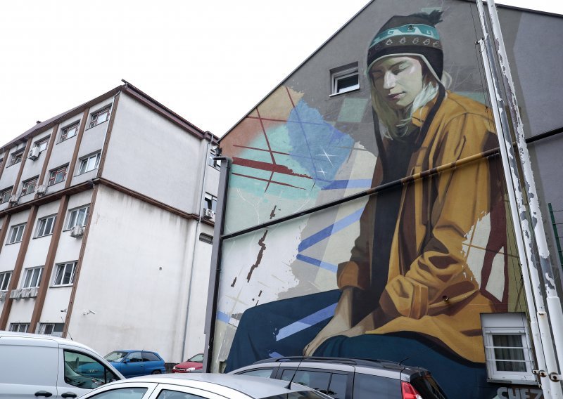 Pogledajte novi mural majstora street arta u Zagrebu
