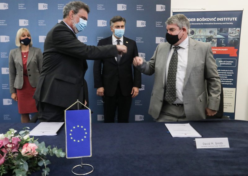 70 milijuna eura za znanost: Na Ruđeru potpisan najveći ugovor o financiranju istraživačke infrastrukture u zadnjih 30 godina