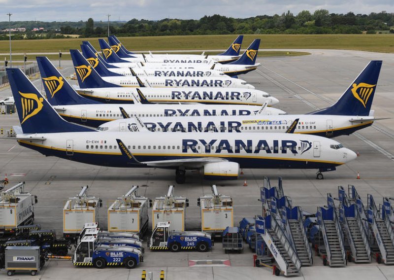 Ryanair iz prodaje povukao čak 15 linija prema Hrvatskoj za iduće ljeto