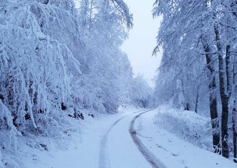 Pao snijeg na Velebitu, uživajte u bijelim prizorima
