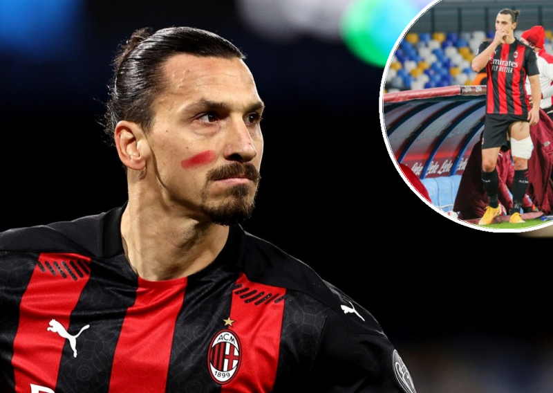 [VIDEO/FOTO] Zlatan Ibrahimović zabio je dva sjajna gola za pobjedu protiv Napolija, a onda pred kraj utakmice zabrinuo sve u Milanu
