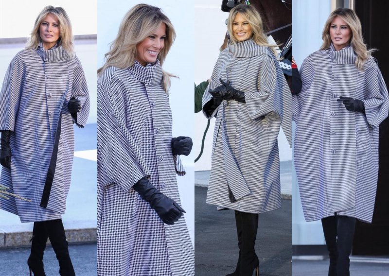Njezina kolekcija kaputa izaziva zavist: Melania Trump zablistala u efektnom modelu s paprenom cijenom