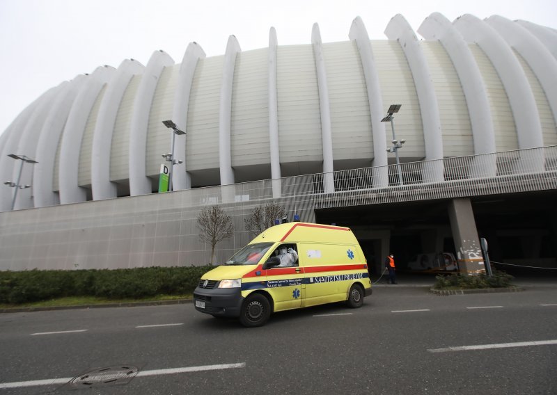 Prvi smrtni slučaj u Areni Zagreb, pacijent je bio u terminalnom stadiju tumorske bolesti