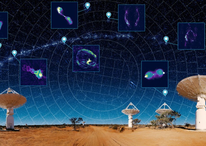 [VIDEO] Australski teleskop stvara novi atlas svemira: Moćnim računalima obradili 13,5 eksabajta podataka