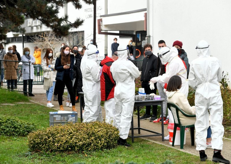 Crni rekord u Hrvatskoj: Preminule 74 osobe; na manje testiranih detektirano 1830 novih slučajeva zaraze