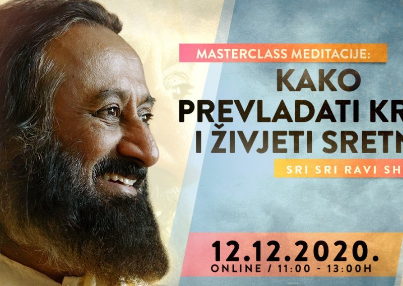 Ojačajte imunološki sustav i rješite se stresa uz pomoć indijskog duhovnog vođe Sri Sri Ravi Shankare