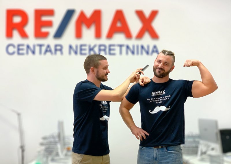 Movember: Prestankom brijanja, agenti Remax Centra nekretnina kroz čitavi studeni širili svijest o raku prostate