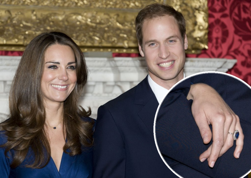 Zaručnički prsten Kate Middleton proglašen je najpopularnijim na svijetu