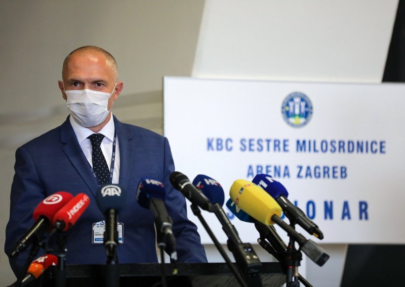 Davor Vagić: 33 pacijenta je u stacionaru Arene Zagreb, očekuje se povećan priljev