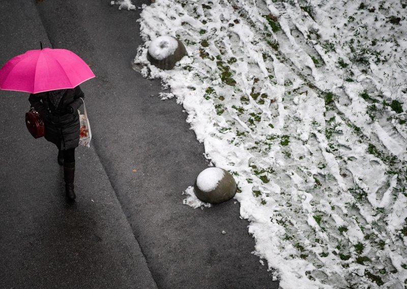 Što nas čeka nakon snijega? Kraj tjedna donosi kišu i oblake