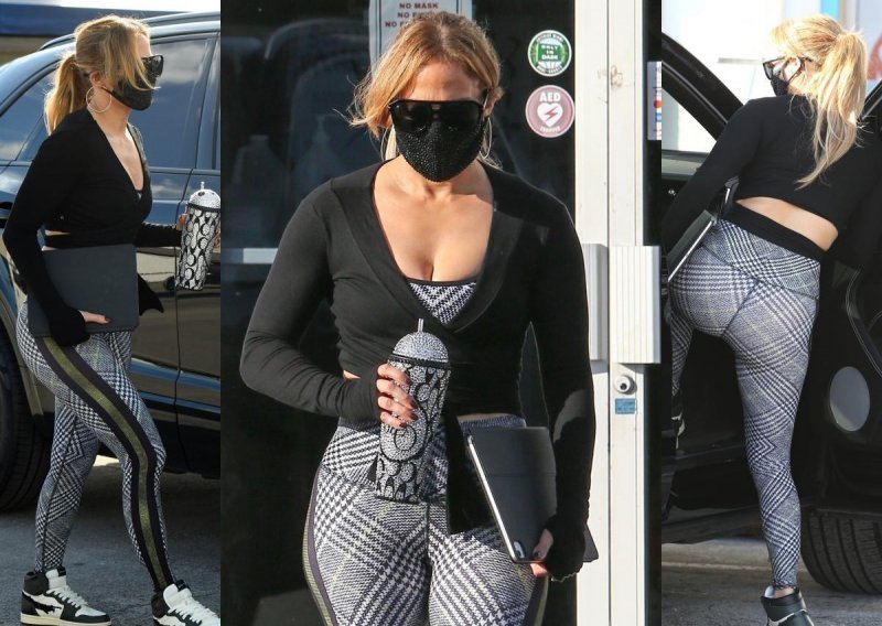 Jennifer Lopez ne odustaje od napornih treninga; sportskom kombinacijom još je jednom istaknula svoje atribute