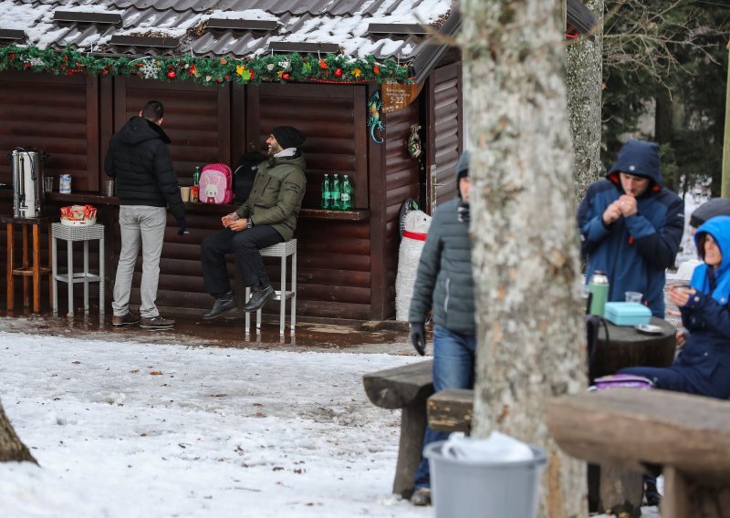 Ovako izgleda snježna idila na omiljenom izletištu Zagrepčana