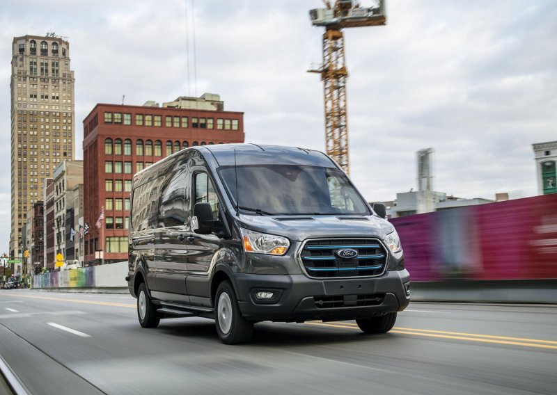 [FOTO/VIDEO] Ford predstavio novi E-Transit; električna verzija najprodavanijeg teretnog kombija na svijetu