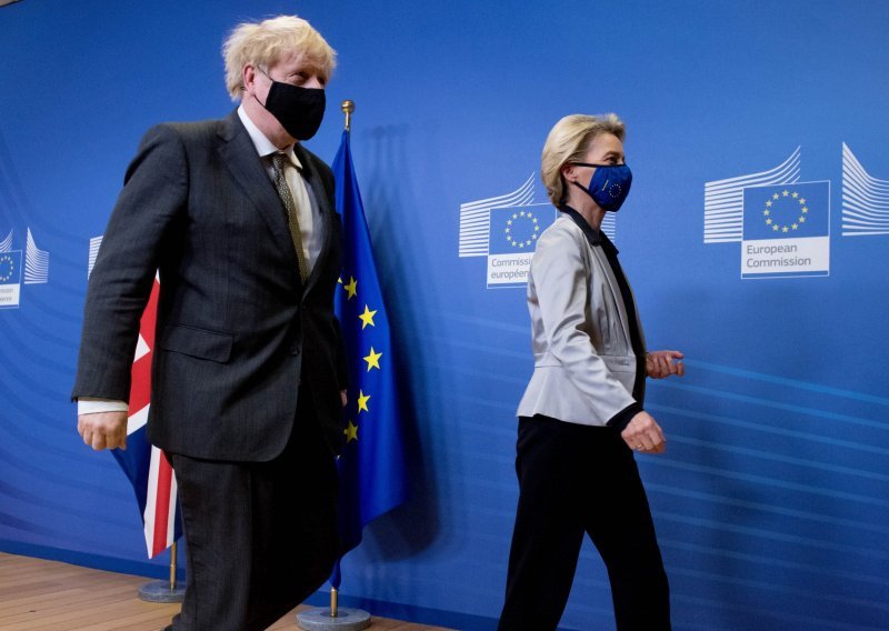 Von der Leyen i Johnson nisu riješili razlike oko brexita, London hoće nesmetan pristup EU tržištu