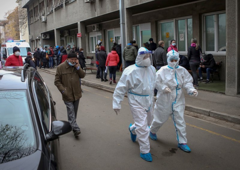 Pad broja novozaraženih u Srbiji, i dalje više od 9000 covid pacijenata u bolnicama