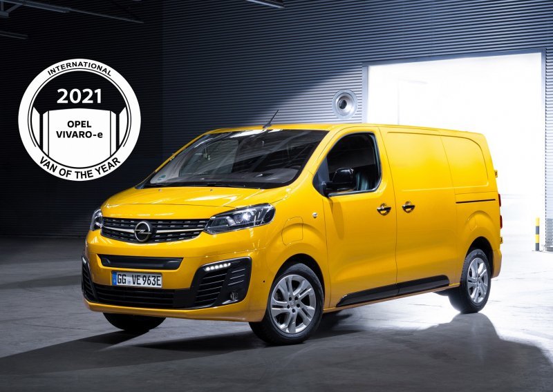 [FOTO/VIDEO] Novi Opel Vivaro-e proglašen najboljim međunarodnim dostavnim vozilom za 2021. godinu