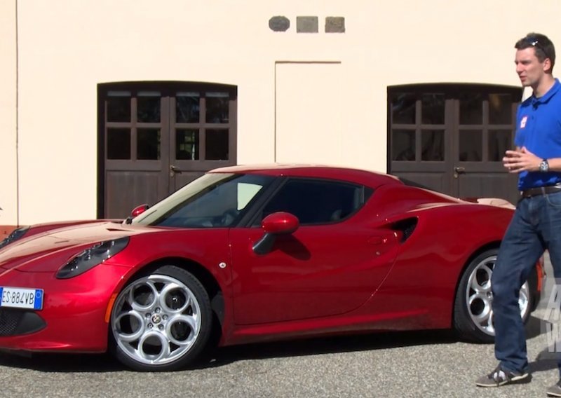 Alfa Romeo 4C koštat će 54.000 eura, ovo je prvi test