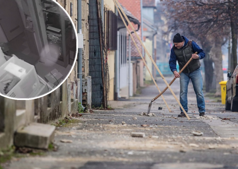 [FOTO/VIDEO] Stigle prve snimke potresa kod Siska; treslo se, rušio se namještaj...