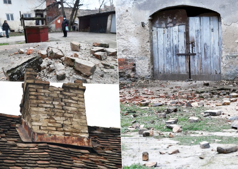 [FOTO] Urušeni krovovi, oštećene fasade... Ovako Sisak i Petrinja izgledaju nakon potresa