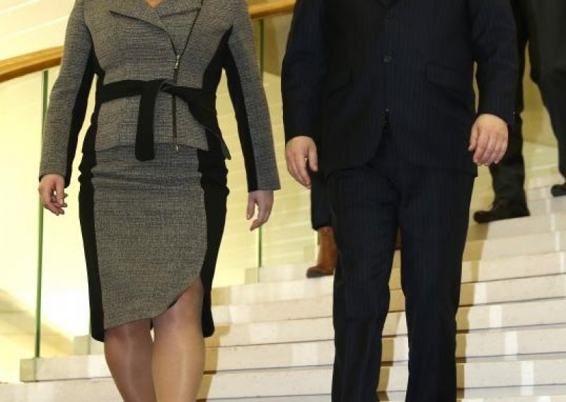 Predsjedničin modni kiks na preuzimanju Pantovčaka