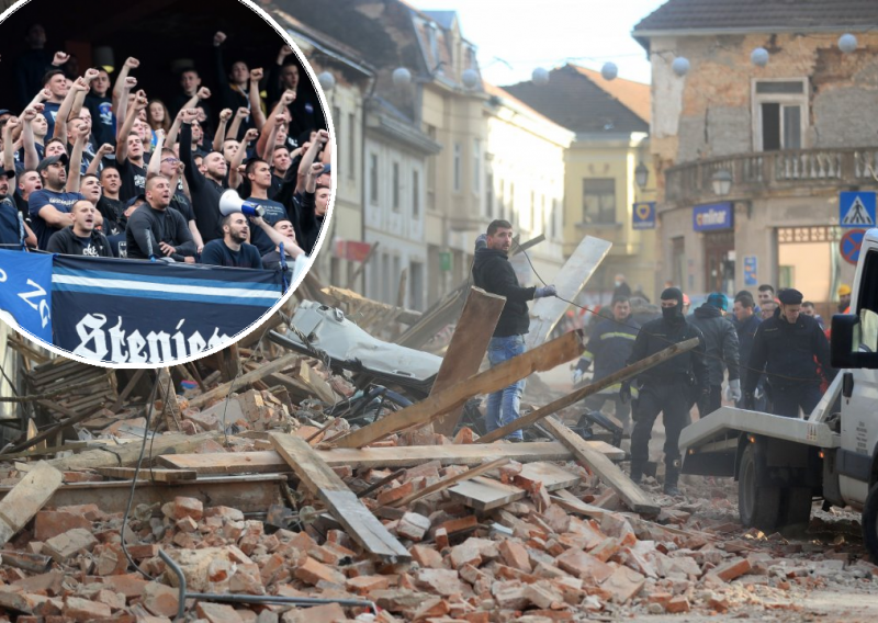 Bad Blue Boysi opet pokazali veliko srce; sada se stavili na raspolaganje potresom razorenoj Petrinji i Sisku; Torcida prikuplja pomoć