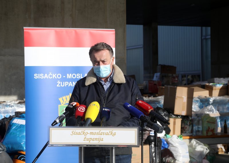 [VIDEO] Župan Žinić: Od danas djeluje jedinstven sustav pomoći za saniranje šteta od razornog potresa
