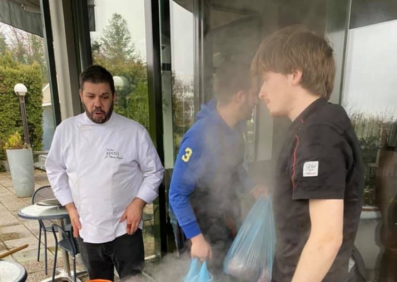Mate Janković i drugi Chefovi iz Petrinje i dalje neumorno kuhaju i poručuju da imaju privremenu bazu gdje će spravljati tople obroke
