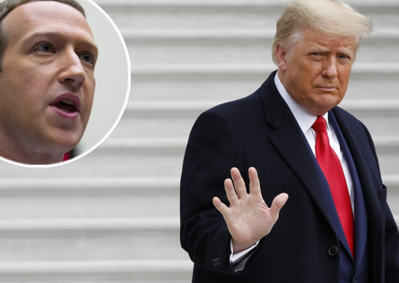 Facebook zamrznuo Trumpov profil do daljnjeg: 'Dopustiti mu da koristi mrežu u iduća dva tjedna prevelik je rizik'