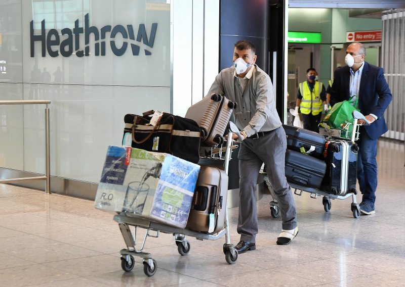 Broj putnika na Heathrowu u 2020. pao za 73 posto