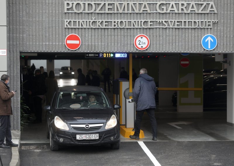 U KB 'Sveti Duh' otvorena javna garaža s 477 parkirališnih mjesta