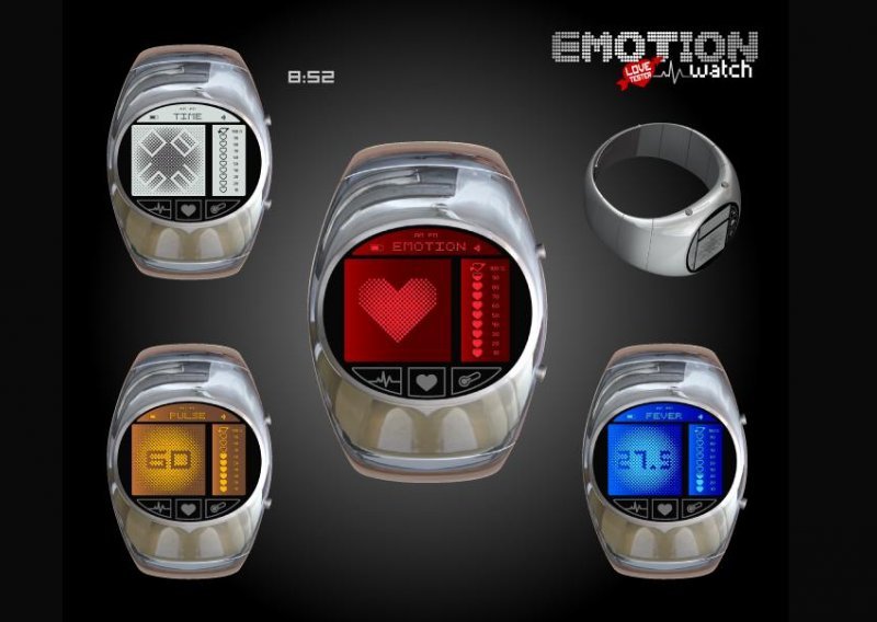 'Emotion Watch' mjeri vrijeme i vašu ljubav