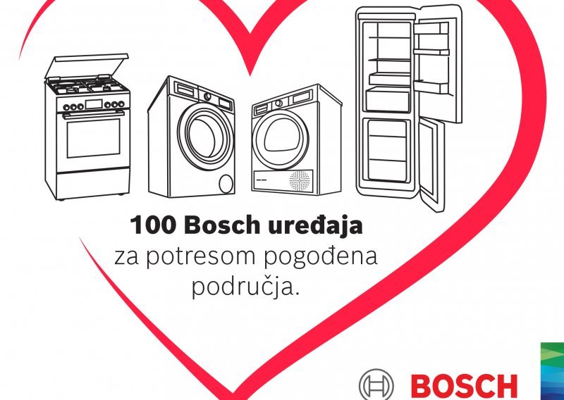 Bosch donira 100 kućanskih uređaja