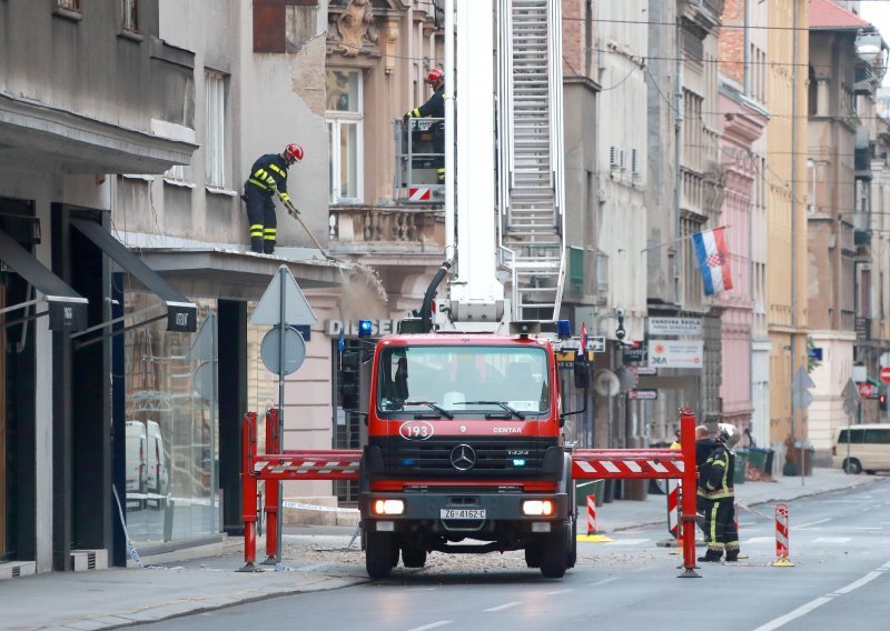 Raščišćavanje Zagreba nakon potresa, najkritičnije kod bolnice u Klaićevoj