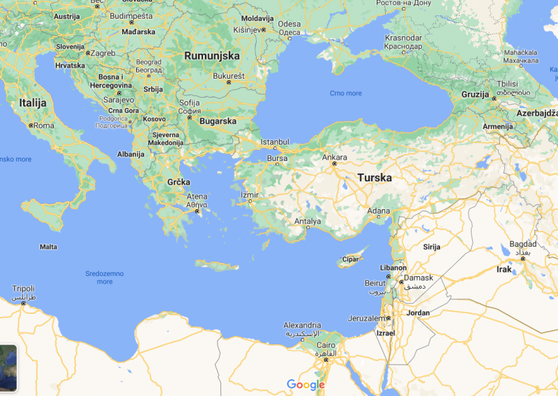 Teretni brod potonuo u blizini turske obale u Crnom moru; izvučena tijela dva člana posade