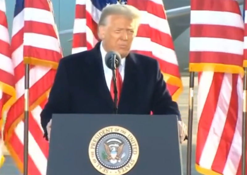 [VIDEO] Posljednji Trumpov predsjednički govor: Zbogom, volimo vas i vratit ćemo se u nekom obliku