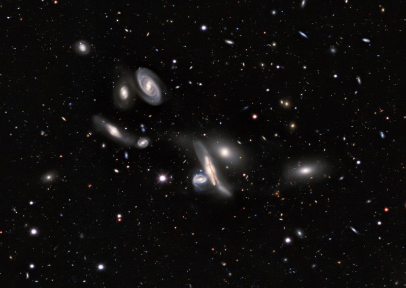 [VIDEO] Astronomi obradili petabajt podataka i izradili najveću 2D mapu s milijardu galaksija koja pokriva pola neba