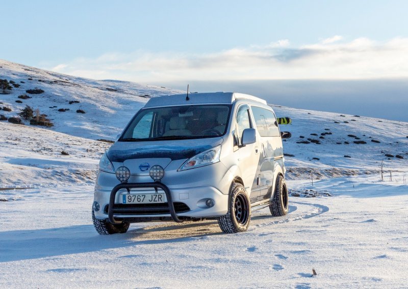 [FOTO/VIDEO] Nissan predstavio e-NV200 Winter Camper; vozilo na struju za zimske avanture