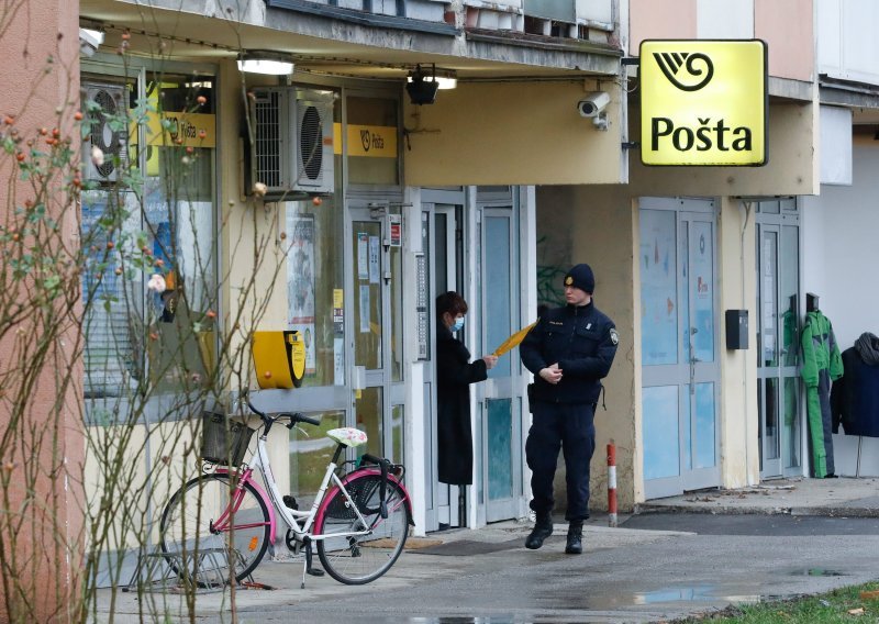 Uz prijetnju vatrenim oružjem opljačkana pošta u Zagrebu