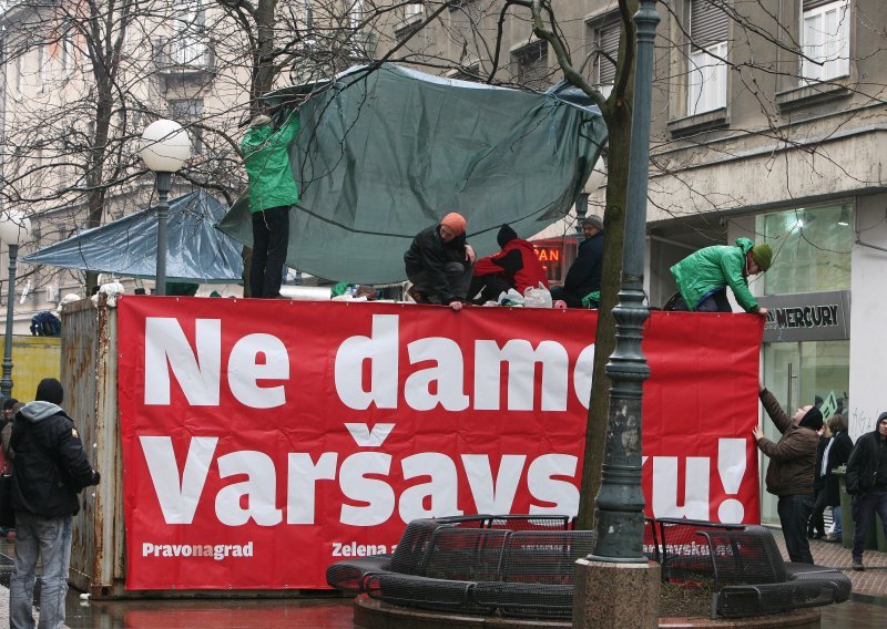 Udruge civilnog društva 'ne daju Varšavsku'