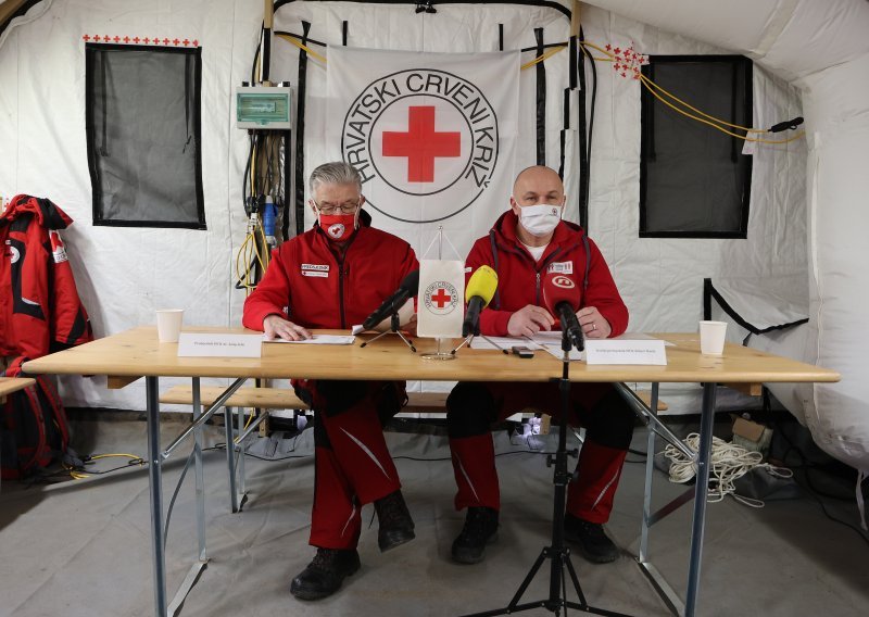 Crveni križ počinje s podjelom gotovo 46 milijuna kuna novčane pomoći potresom pogođenom stanovništvu